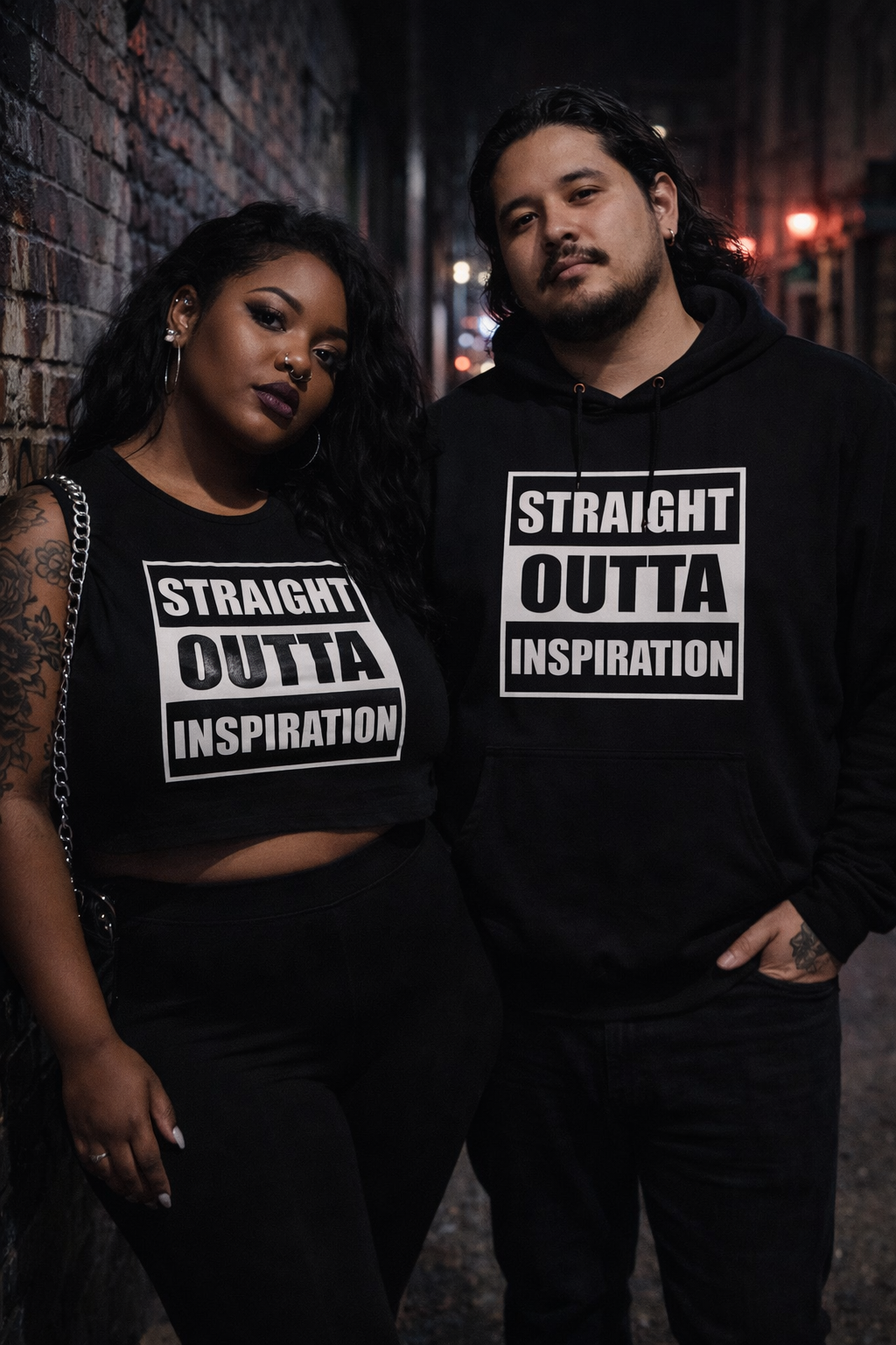 Straight Outta Inspiration His and Her Bundle Set