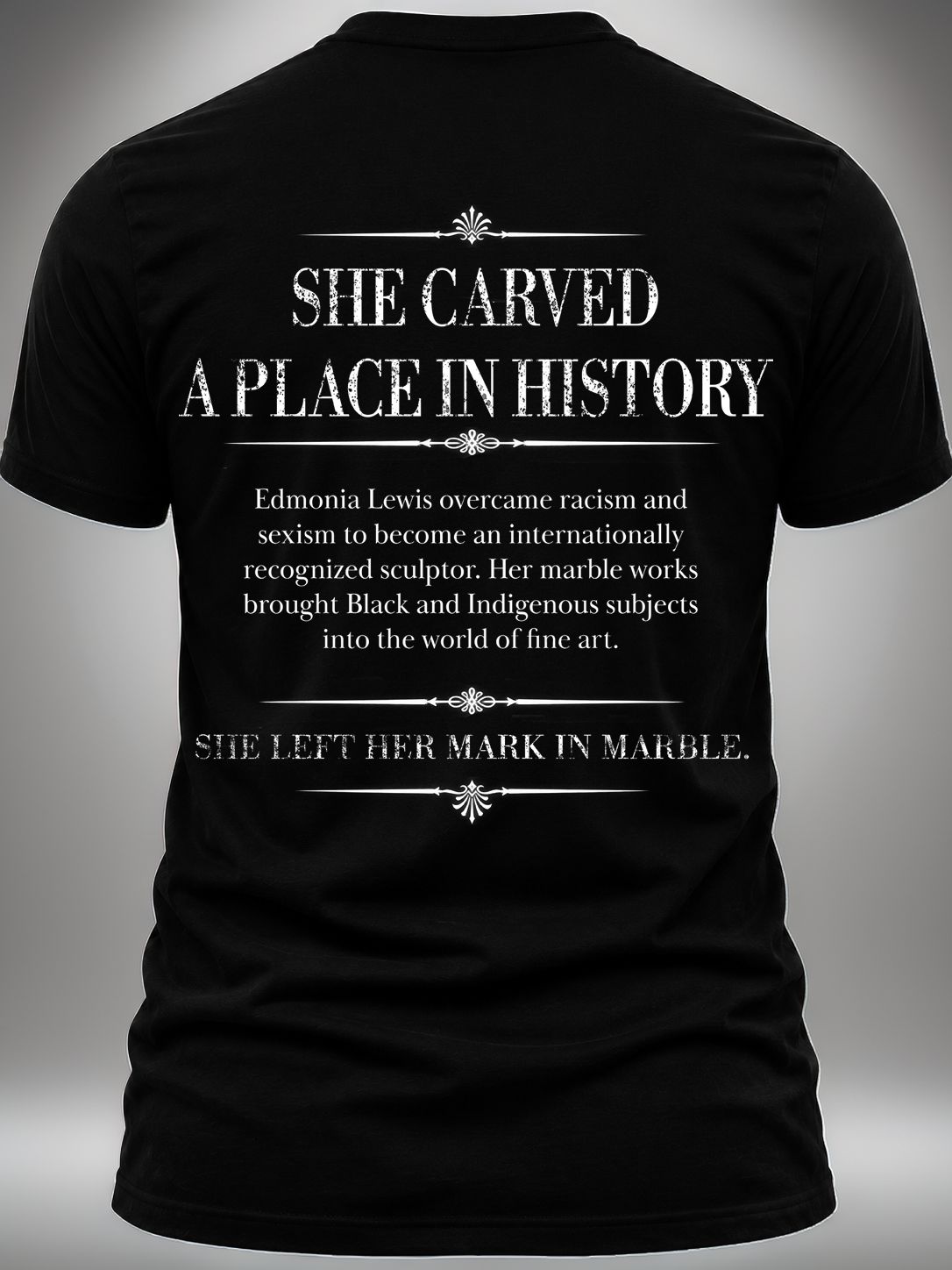 Edmonia Lewis Graphic Tee | Forgotten Women | UnbornDeath
