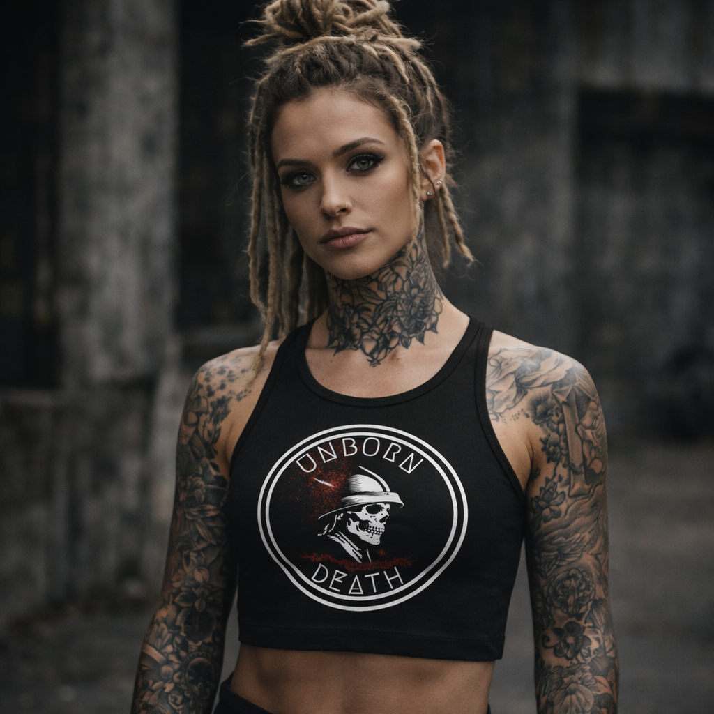 UnbornDeath Logo Sport Tank Top