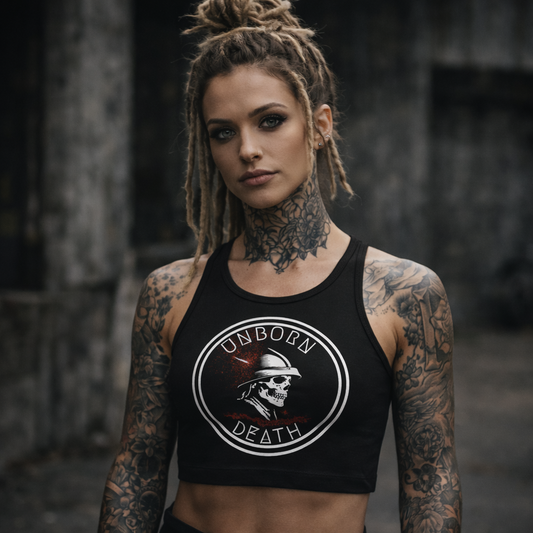 UnbornDeath Logo Sport Tank Top