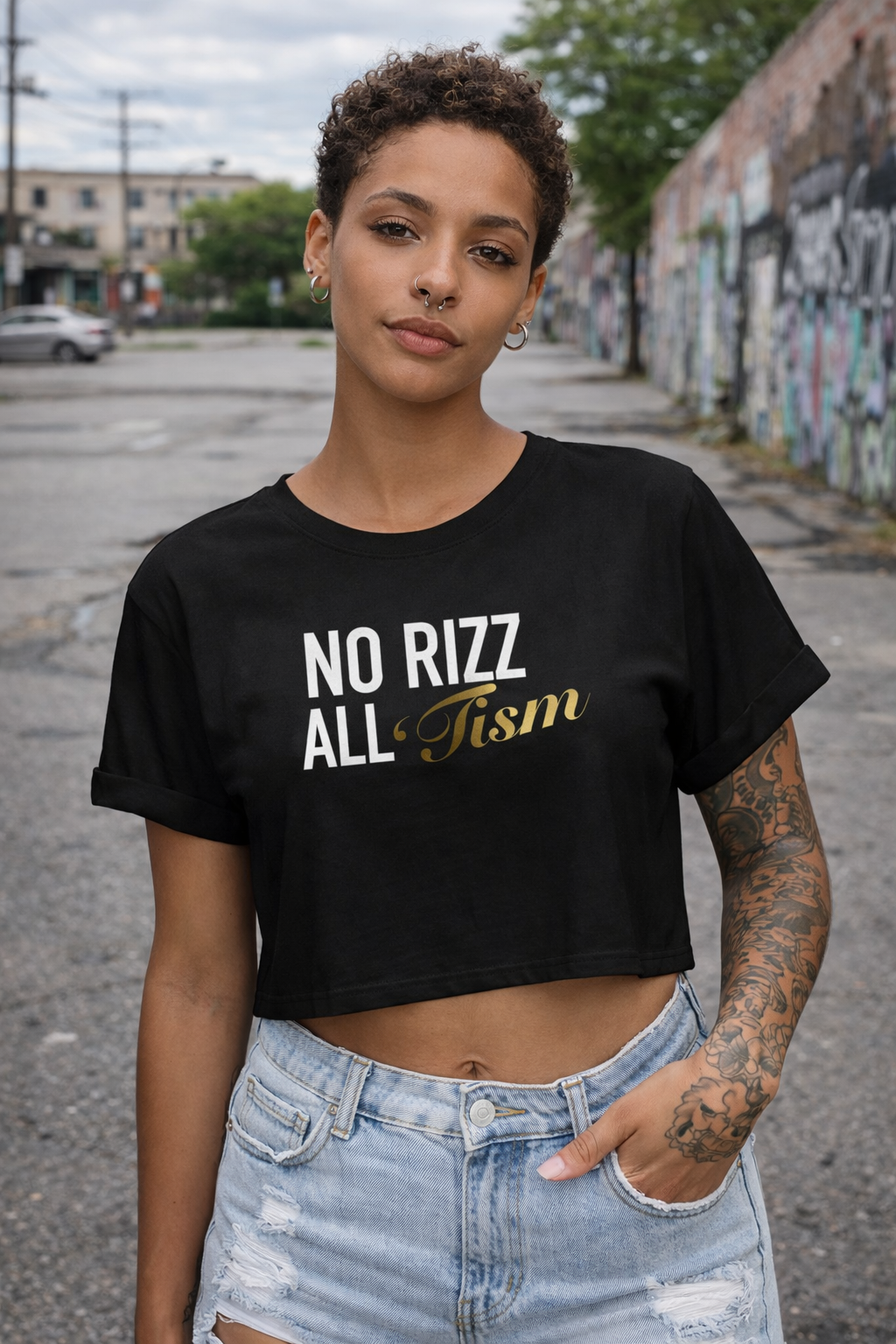 No Rizz All 'Tism T-Shirt