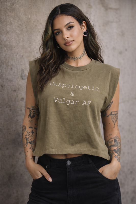 Unapologetic & Vulgar AF Muscle Tee