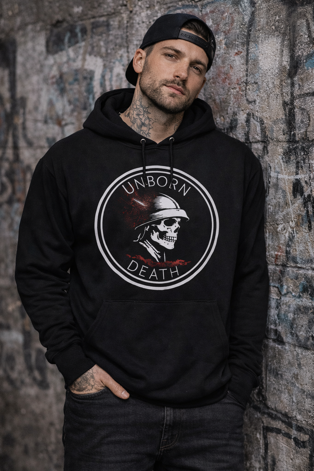 UnbornDeath Logo Hoodie