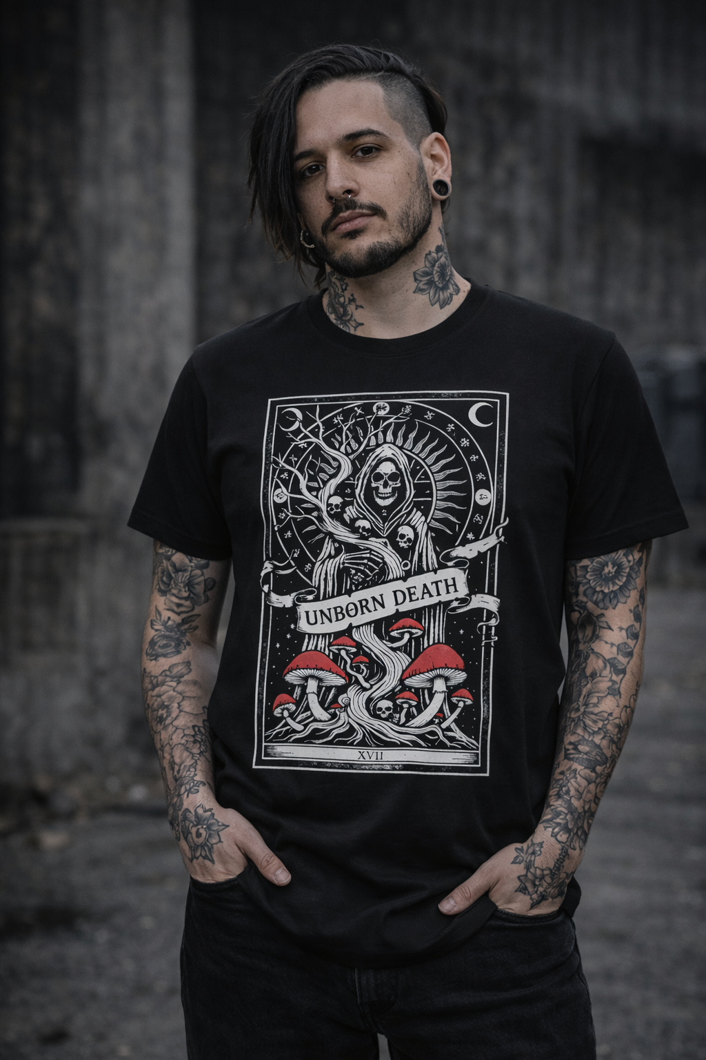 UnbornDeath Tarot Shirt