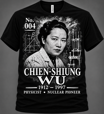 Chien-Shiung Wu Graphic Tee | Forgotten Women | UnbornDeath