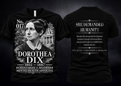 Dorothea Dix Graphic Tee | Forgotten Women | UnbornDeath