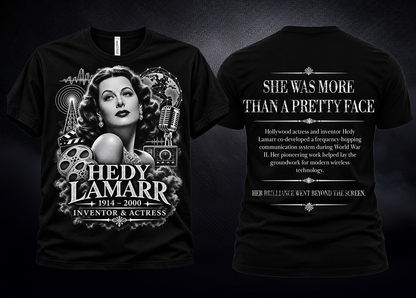 Hedy Lamarr Graphic Tee | Forgotten Women | UnbornDeath