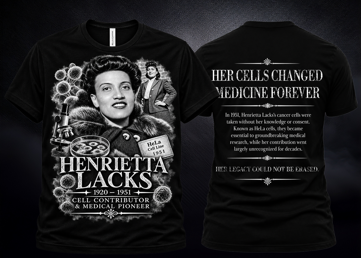 Henrietta Lacks Graphic Tee | Forgotten Women | UnbornDeath