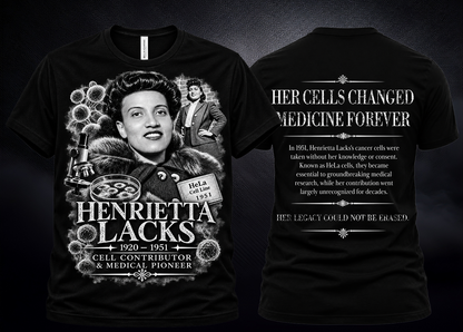 Henrietta Lacks Graphic Tee | Forgotten Women | UnbornDeath