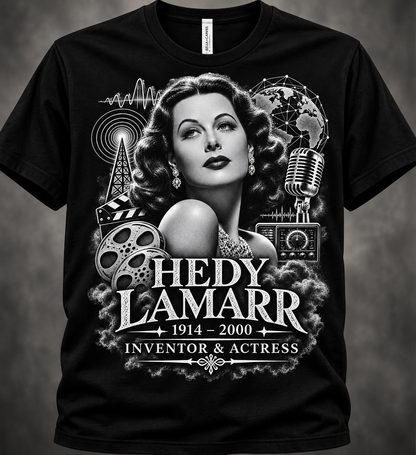 Hedy Lamarr Graphic Tee | Forgotten Women | UnbornDeath