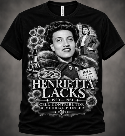 Henrietta Lacks Graphic Tee | Forgotten Women | UnbornDeath