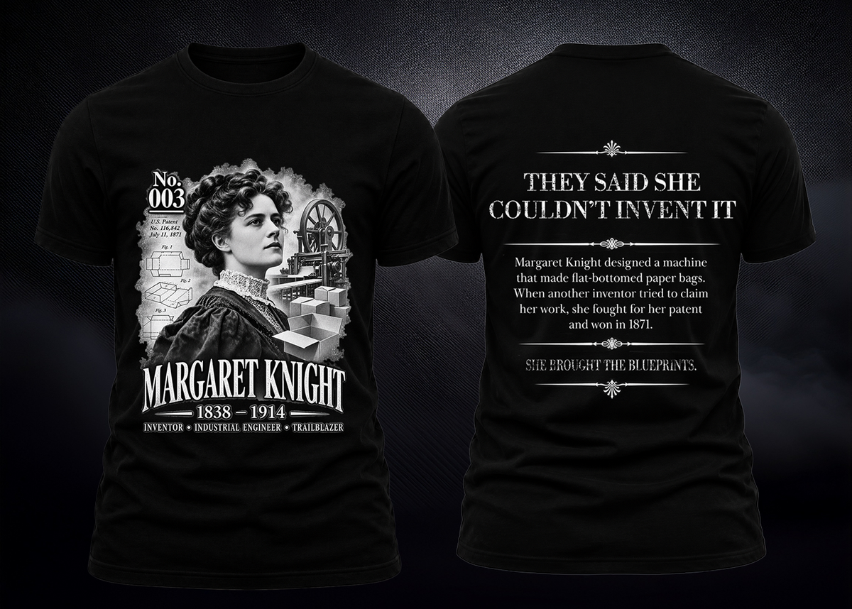 Margaret E. Knight Graphic Tee | Forgotten Women | UnbornDeath