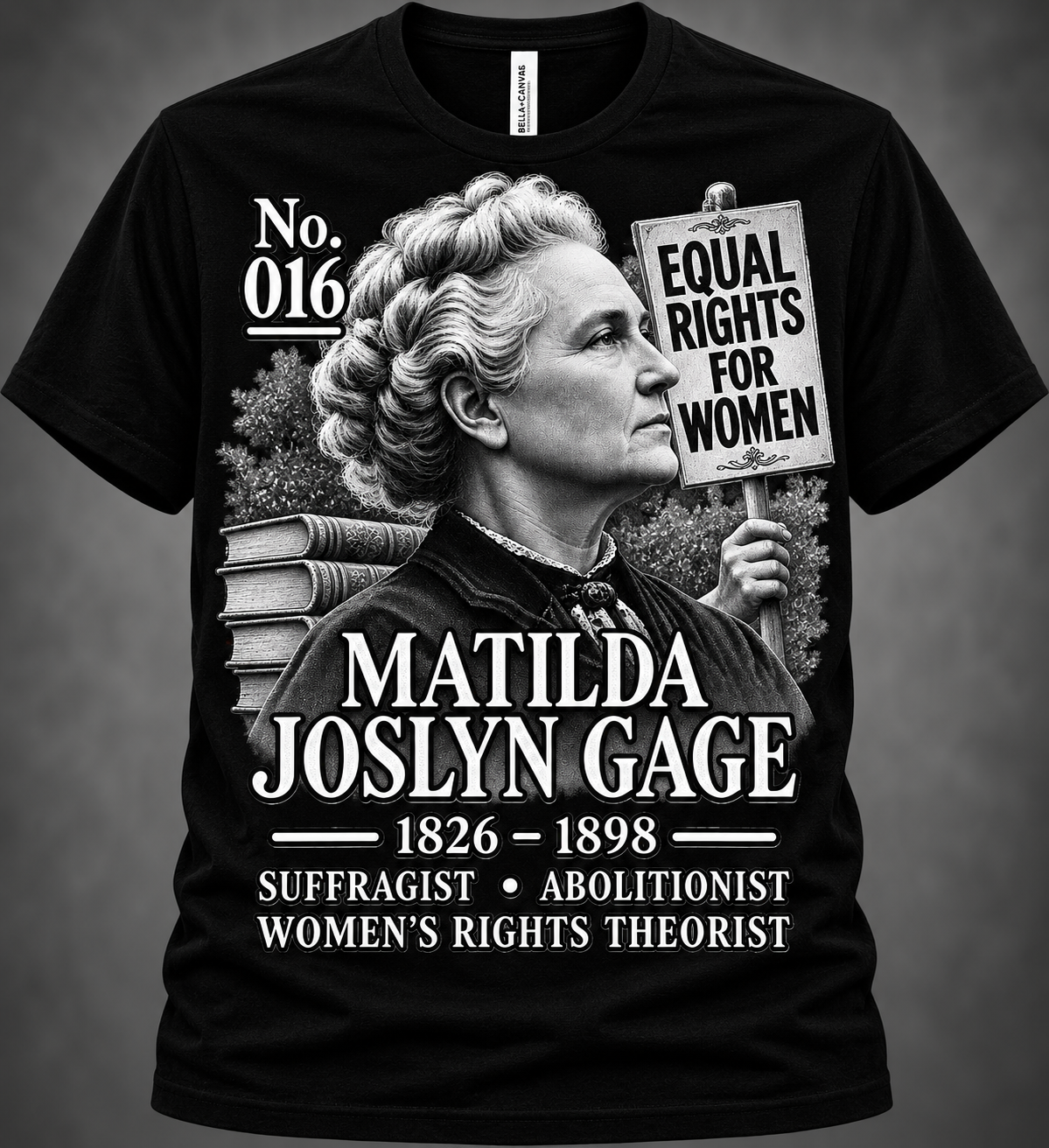Matilda Joslyn Gage Graphic Tee | Forgotten Women | UnbornDeath