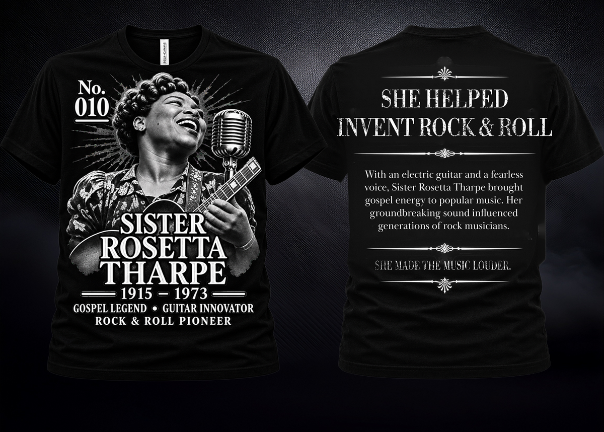 Sister Rosetta Tharpe Graphic Tee | Forgotten Women | UnbornDeath