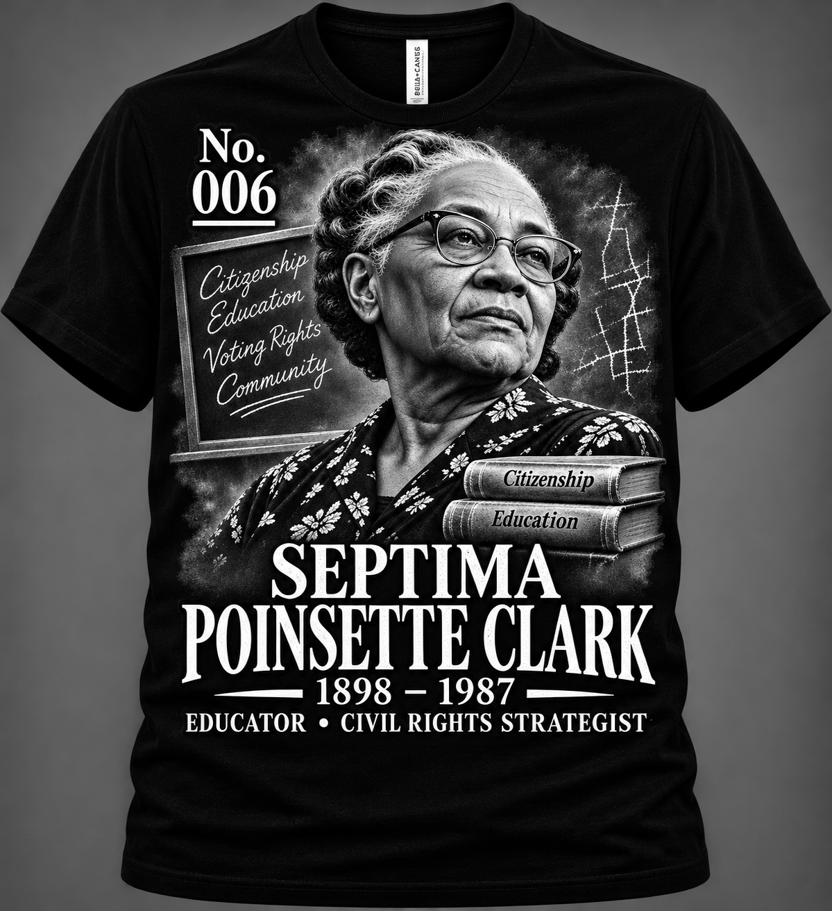 Septima Poinsette Clark Graphic Tee | Forgotten Women | UnbornDeath
