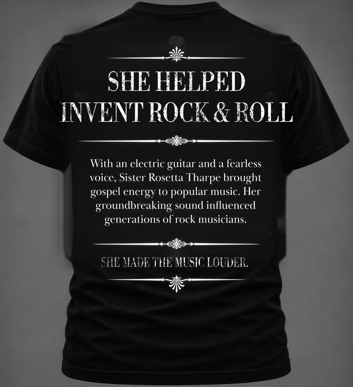 Sister Rosetta Tharpe Graphic Tee | Forgotten Women | UnbornDeath