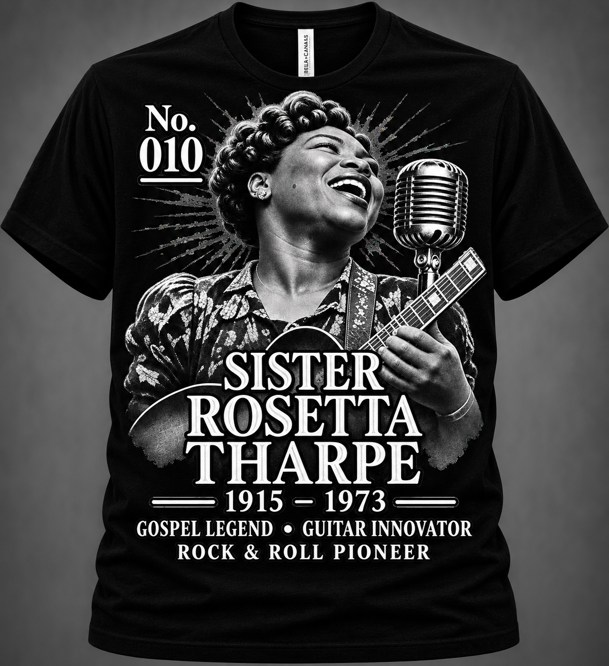 Sister Rosetta Tharpe Graphic Tee | Forgotten Women | UnbornDeath