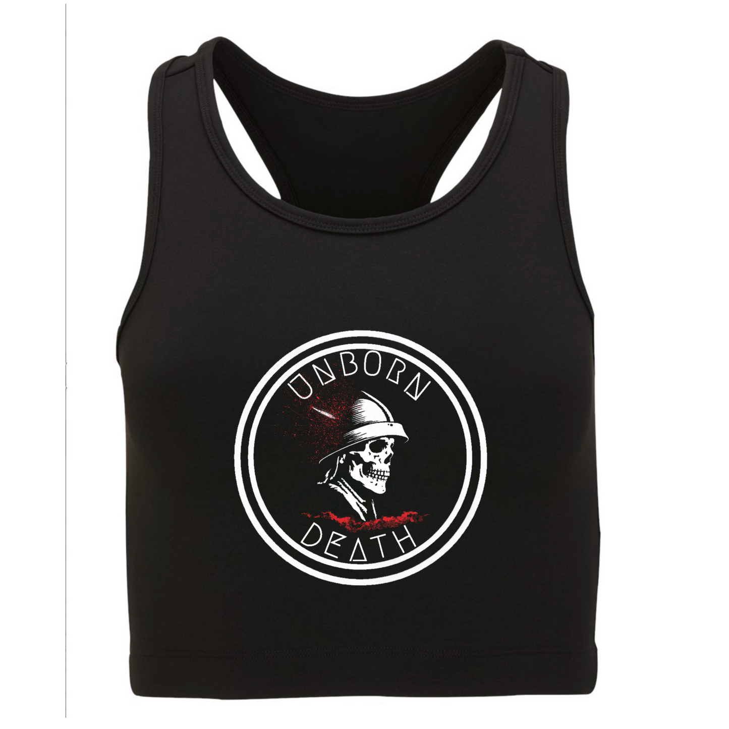 UnbornDeath Logo Sport Tank Top
